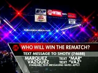 Rafael Marquez vs Israel Vazquez 2               1/3