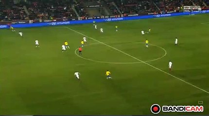 Goal Firmino (1-1) Czech Rep vs 	Brazil