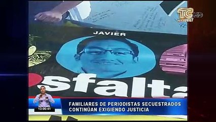 下载视频: Familiares de periodistas secuestrados continúan exigiendo justicia