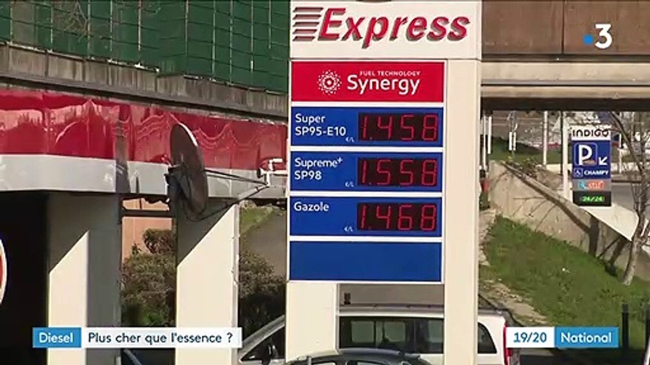 Diesel : plus cher que l'essence ?
