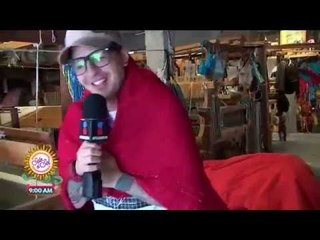 ¡Sajid fue a la Peña de Bernal y conoció el increíble arte del telar!  | Sale el Sol