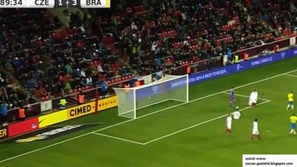 Gabriel Jesus second Goal - Czech Republic 1 - 3 Brazil (Full Replay)
