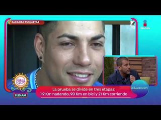 Michel Muñoz, atleta paralímpico está buscando completar un "Ironman" | Sale el Sol