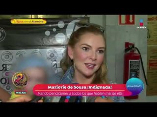Suspendieron las visitas de Julián Gil y su hijo y Marjorie de Sousa está tranquila | Sale el Sol