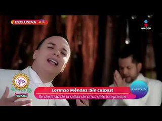 Lorenzo Méndez aclara su salida de La Original Banda el Limón | Sale el Sol