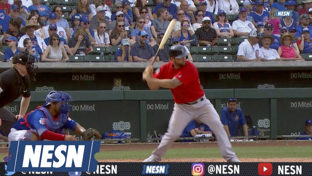 Sam Travis Hits Line Drive Grand Slam In Spring Training Finale vs. Cubs