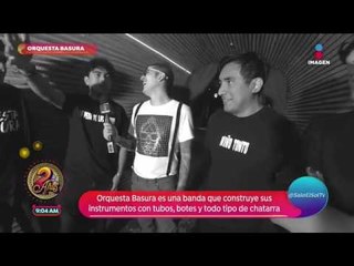 ¡La Orquesta Basura se une a proyecto para fomentar la lectura! | Sale el Sol