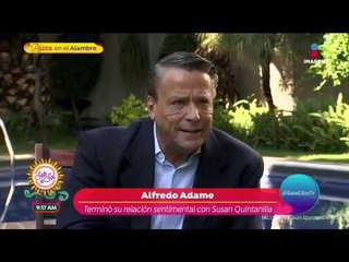 ¡Alfredo Adame terminó su relación con Susan Quintanilla! | Sale el Sol