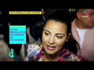 Maite Perroni aclara supuesta aventura con su novio en el aeropuerto | De Primera Mano