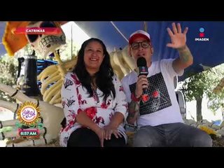 Sajid se fue a conocer a los artesanos de Catrinas | Sale el Sol