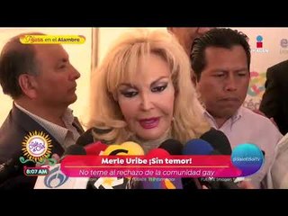 Merle Uribe asegura que es animalista pero usa ropa de piel | Sale el Sol