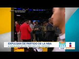 Vocalista de los Red Hot Chilli Peppers es expulsado de partido de NBA | Noticias con Francisco Zea