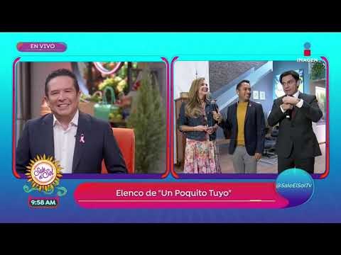 ¡Marjorie de Sousa y Jorge Salinas son parte del elenco de Un Poquito Tuyo | Sale el Sol