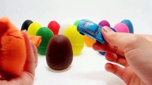Surprise Eggs Toys Smile Cars Mater Play Doh Videos for Children CARS