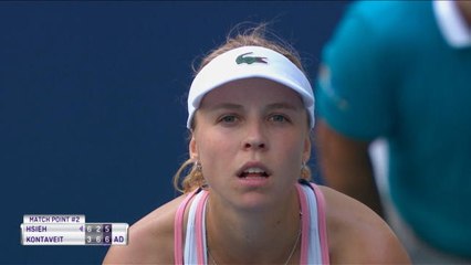 Miami - Kontaveit écarte Hsieh