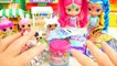 Shimmer and Shine Fruit Cart with LOL Surprise Dolls + Lil Sisters