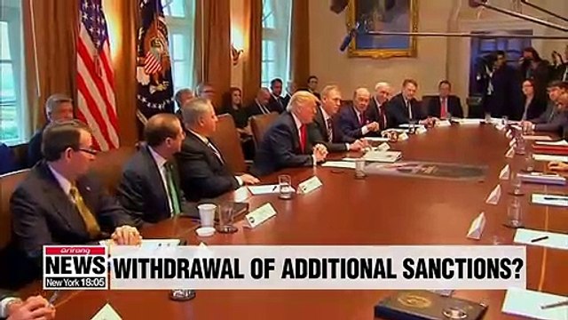 Lifting of sanctions tweeted by Trump referred to what Treasury Department announced day earlier: Bloomberg