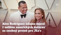 Alex Rodriguez vysolil 1 milión za snubný prsteň pre JLo!