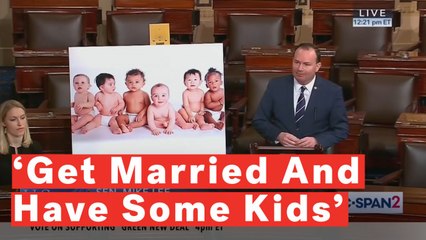 Utah Senator's Solution To Climate Change Instead Of Green New Deal? 'Get Married, Have Some Kids'
