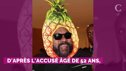 PHOTOS. Dieudonné : quenelles, ananas sur la tête... son arrivée très remarquée ...