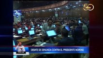 Debate en la Asamblea sobre denuncias contra Presidente Moreno