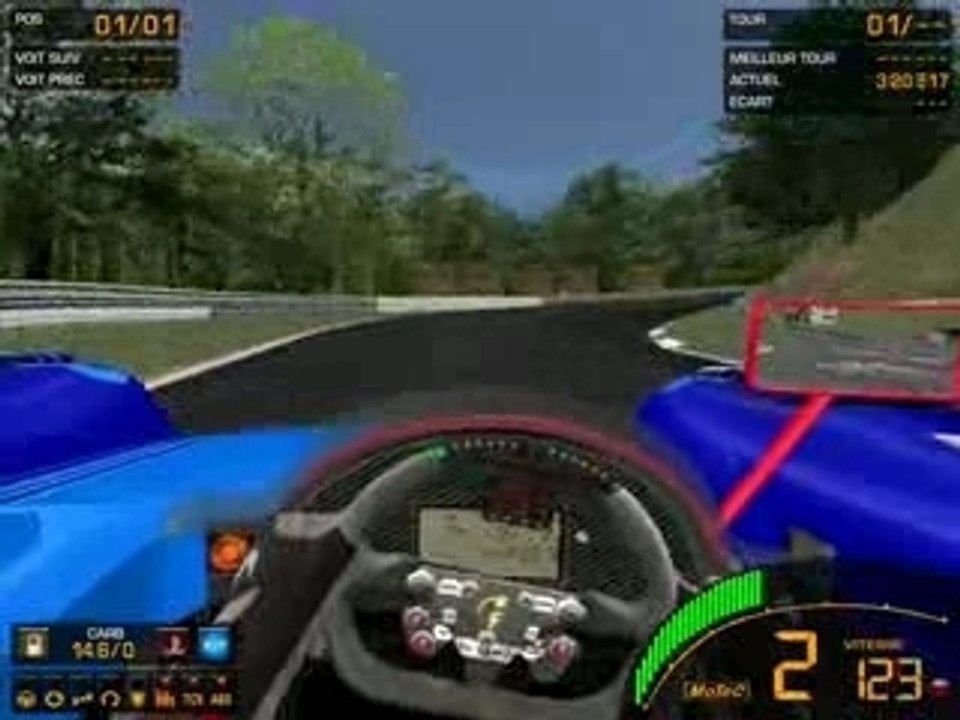 Proto dallara 1200 ch sur le nurburgring vln