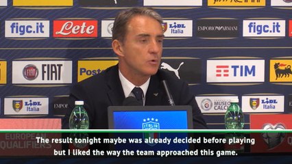 It's rare Italy win matches 6-0 - Mancini