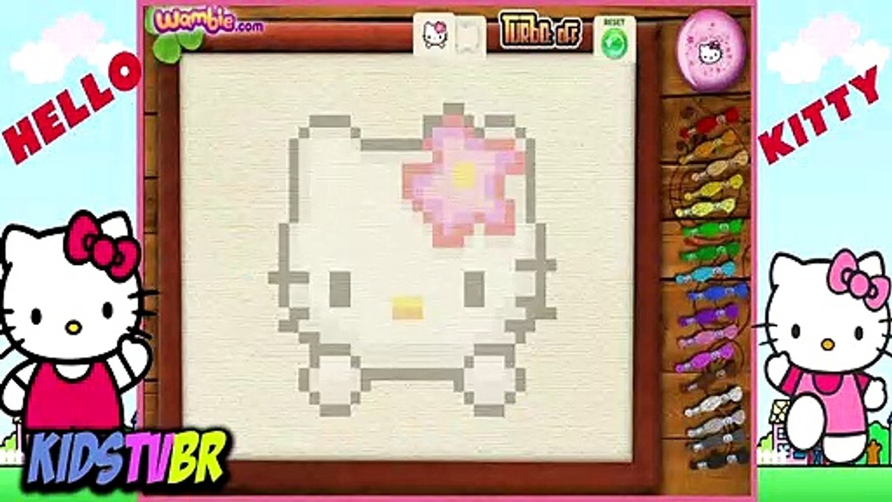 BORDANDO HELLO KITTY #2  EPISÓDIO COMPLETO  JOGO  GAME  KIDS TV BR-4
