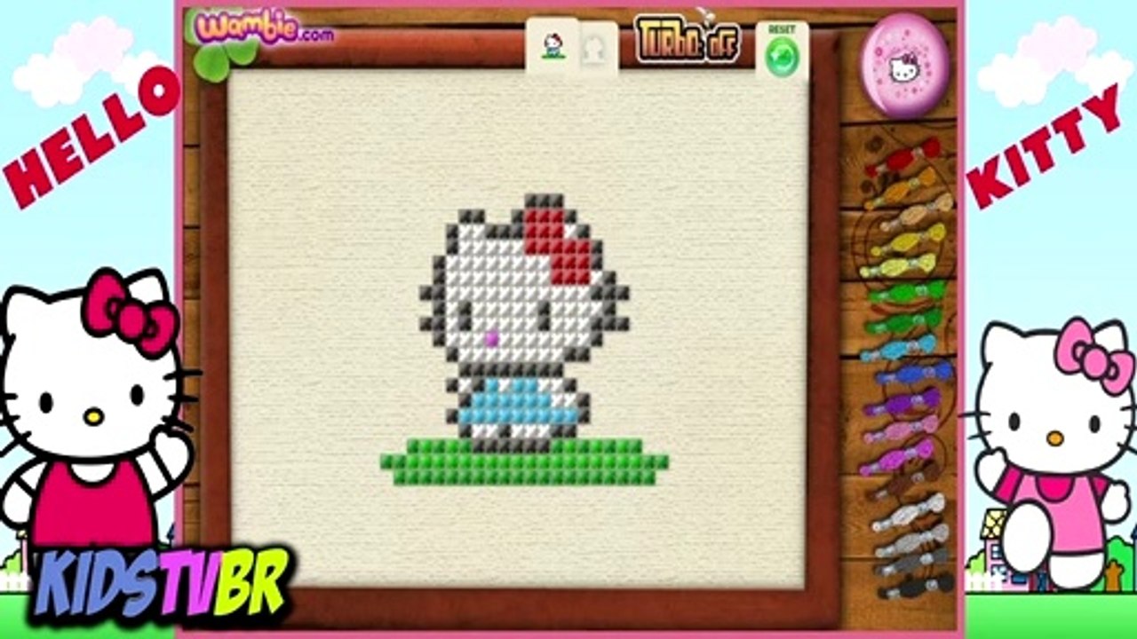 BORDANDO HELLO KITTY #1  EPISÓDIO COMPLETO  JOGO  GAME  KIDS TV BR