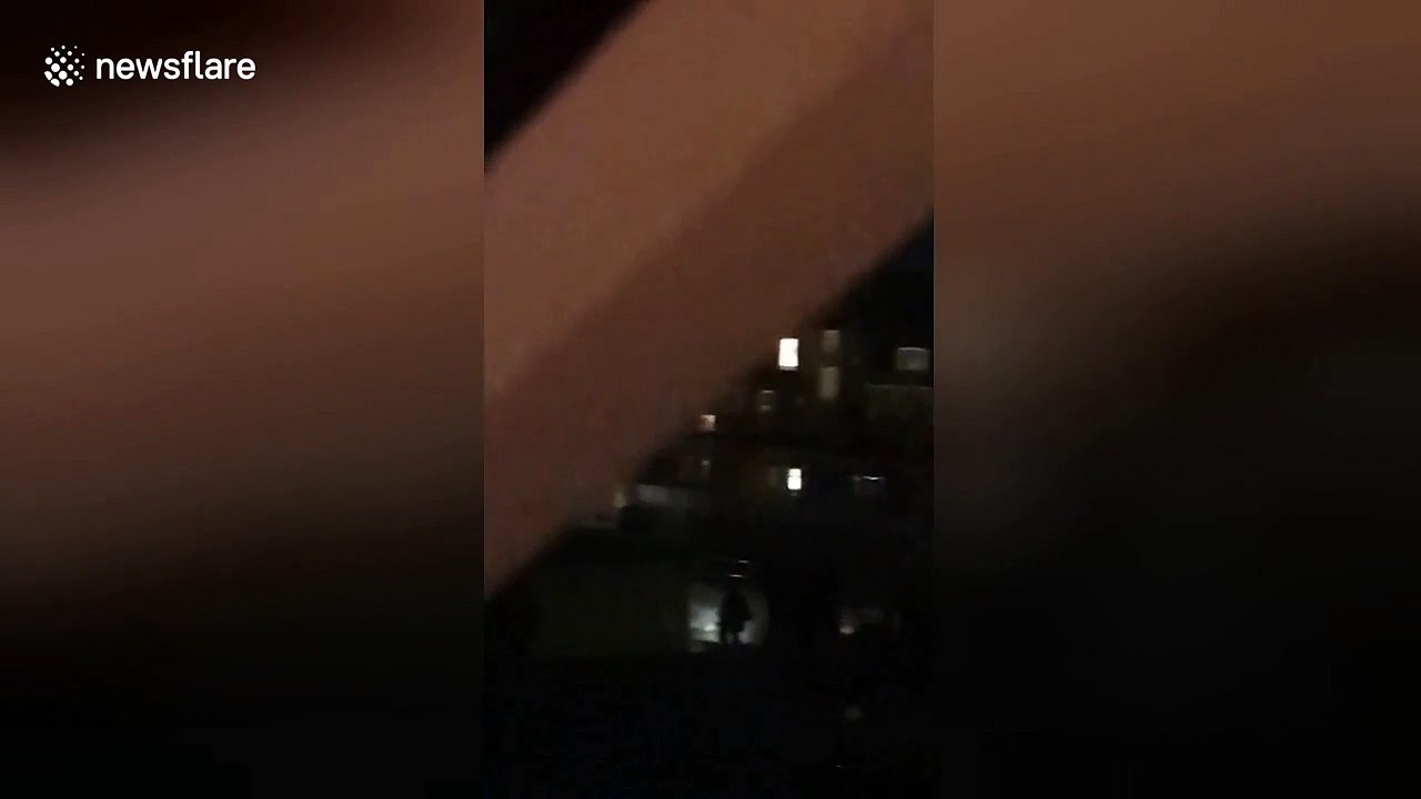 Two suspected burglars spend more than 7 hours on Northwest London roof