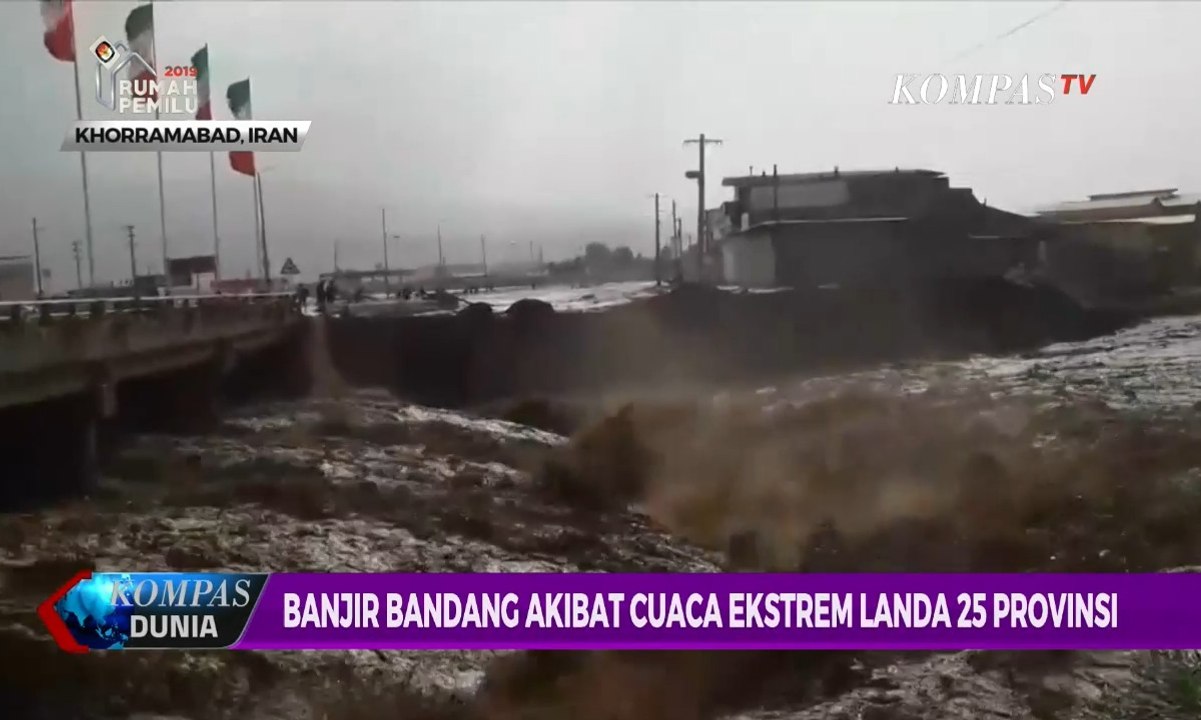 Banjir di 25 Provinsi di Iran, Ribuan Warga Mengungsi