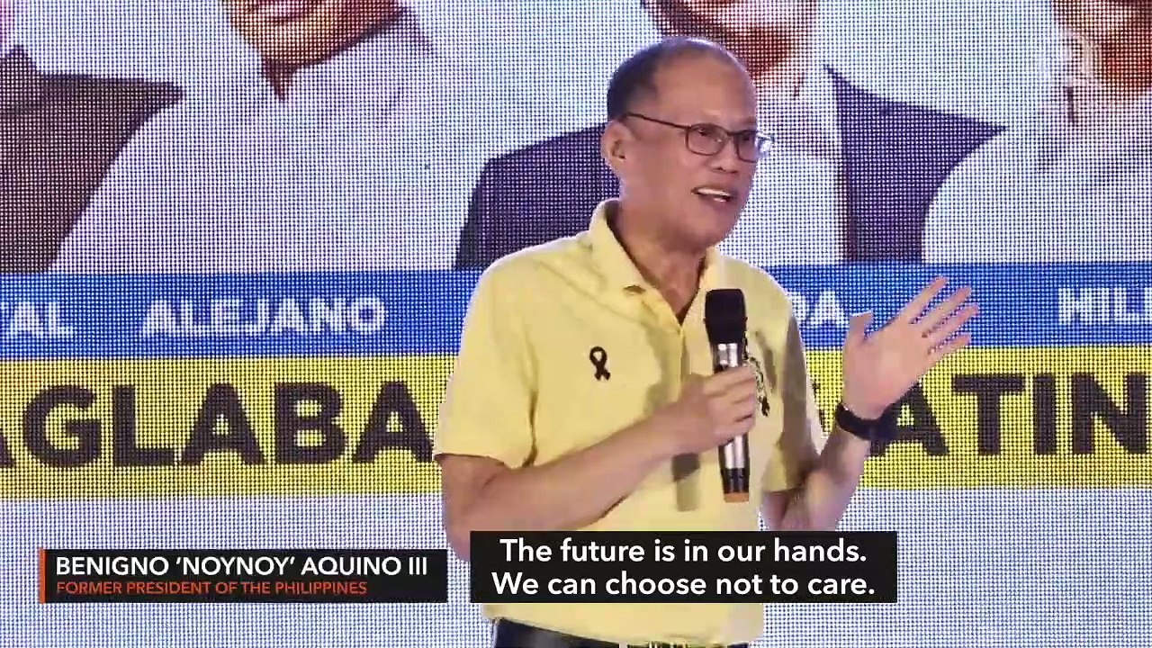 Noynoy Aquino to Cebu voters: Future secure with Otso Diretso