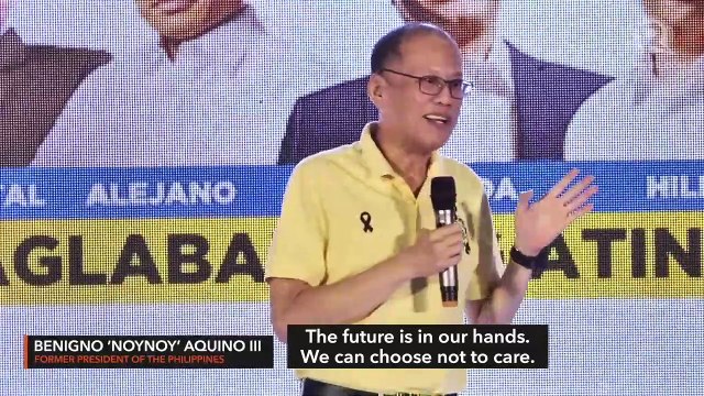 Noynoy Aquino to Cebu voters: Future secure with Otso Diretso