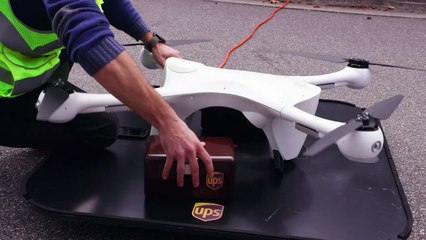 UPS lanza servicio de drones para transportar muestras médicas