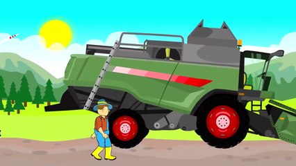 A tractor and a trip to the sawmill | Tractor Kids | Bajki o traktorach - Tartak