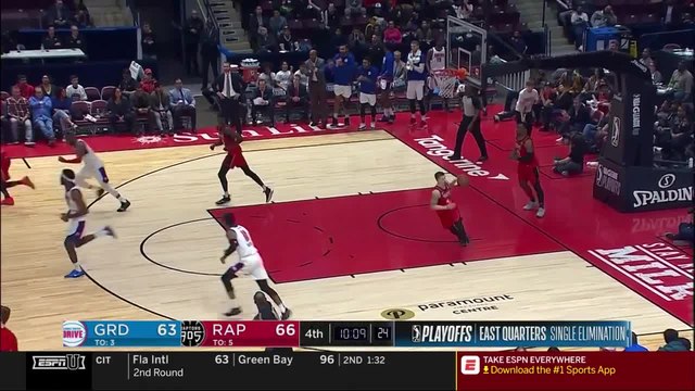 Johnny Hamilton Posts 12 points & 11 rebounds vs. Raptors 905