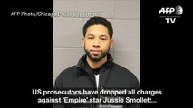 Hate attack hoax case dropped against Jussie Smollett