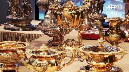 Long-lost treasure of Russian aristocrats goes on display