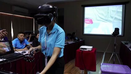 Thai disaster response turns to VR for grim training