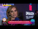 ¿Elizabeth Álvarez celosa por escenas de besos de Jorge Salinas? | Sale el Sol