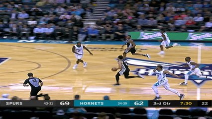 San Antonio Spurs at Charlotte Hornets Raw Recap
