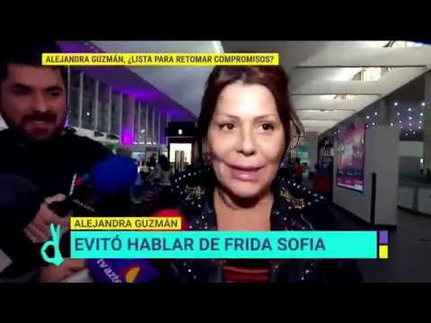 Alejandra Guzmán evitó hablar de Frida Sofía | De Primera Mano