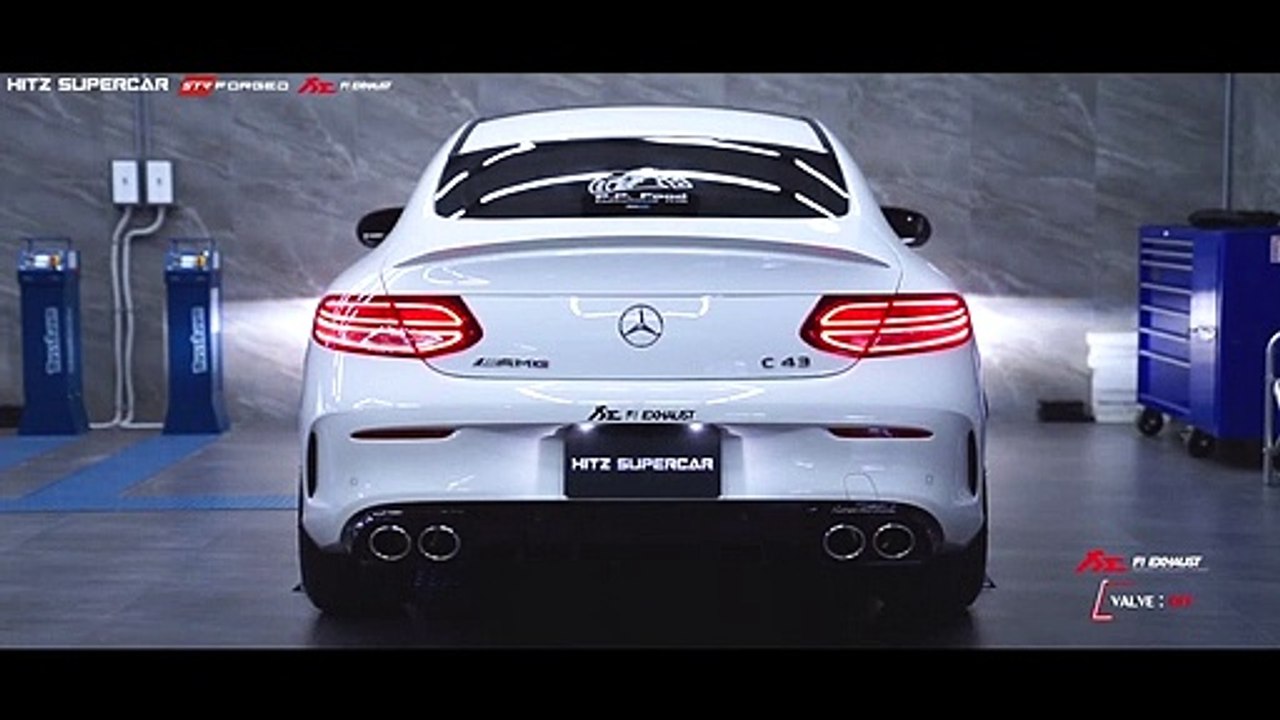 Mercedes-Benz W205 C43 AMG Exhaust Sound X Fi EXHAUST X HITz SuperCar