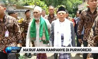 Ma'ruf Amin Silaturahmi dan Konsolidasi dengan Sejumlah Ulama NU