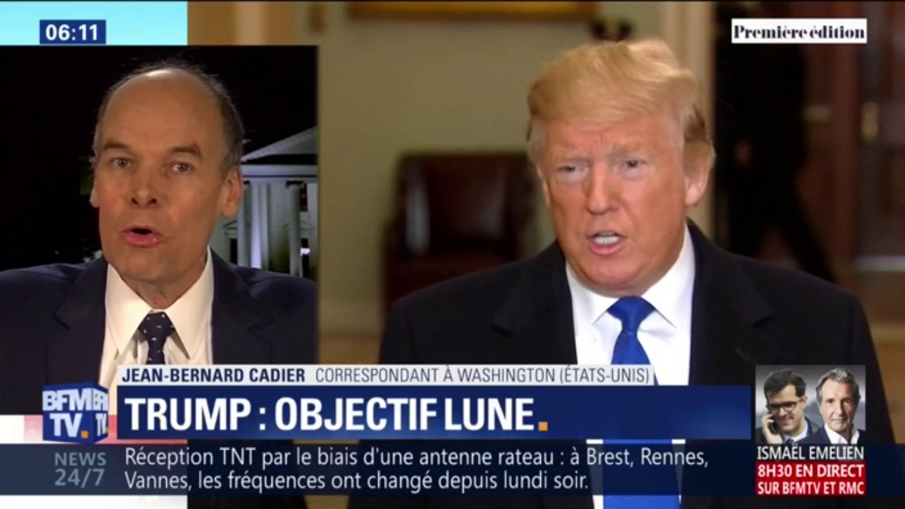 Donald Trump voudrait envoyer la première femme sur la Lune d'ici 2024