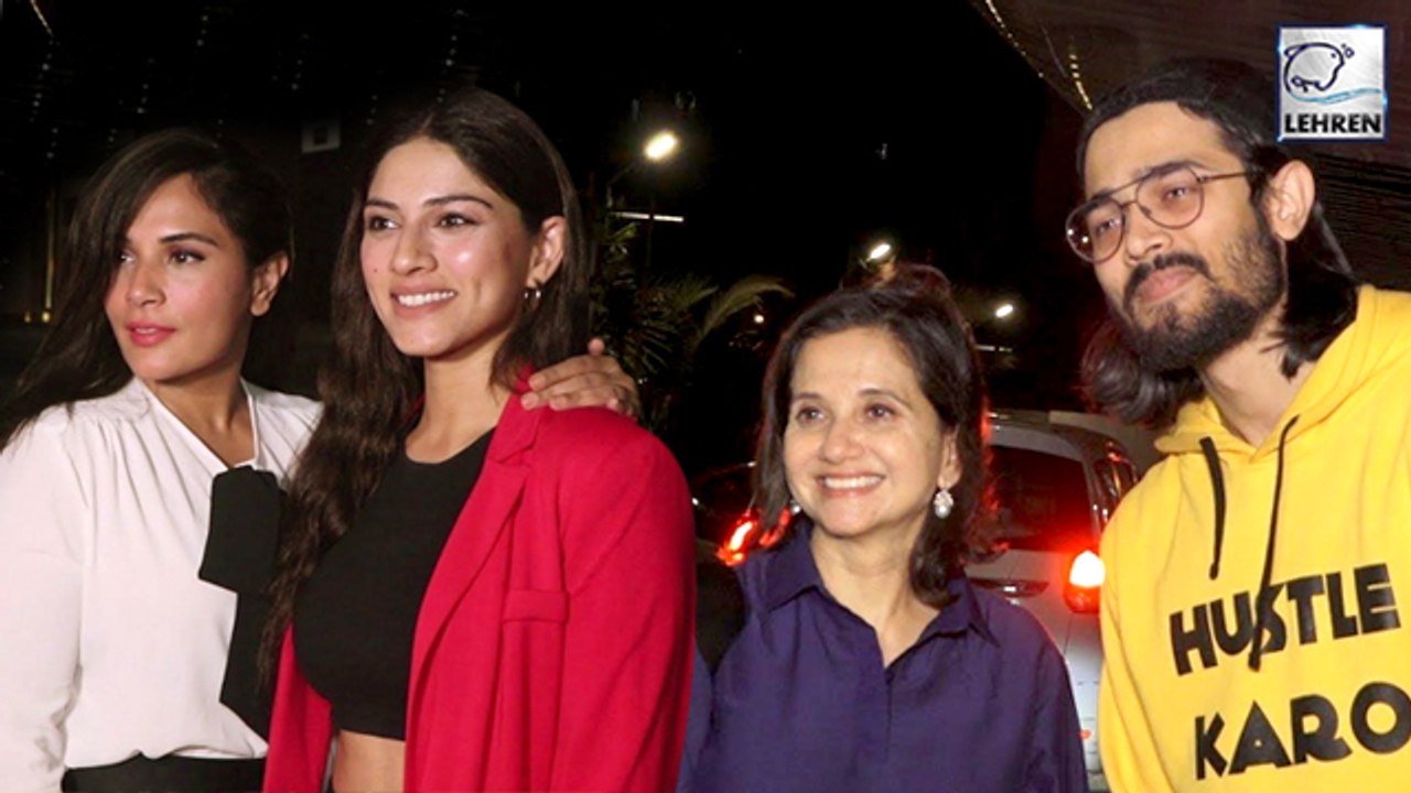 Bhuvan Bam, Amyra Dastur, Richa Chadda At 'Gone Kesh' Special Screening