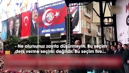 Seçim meydanlarında ‘Ders verme’ tartışması…