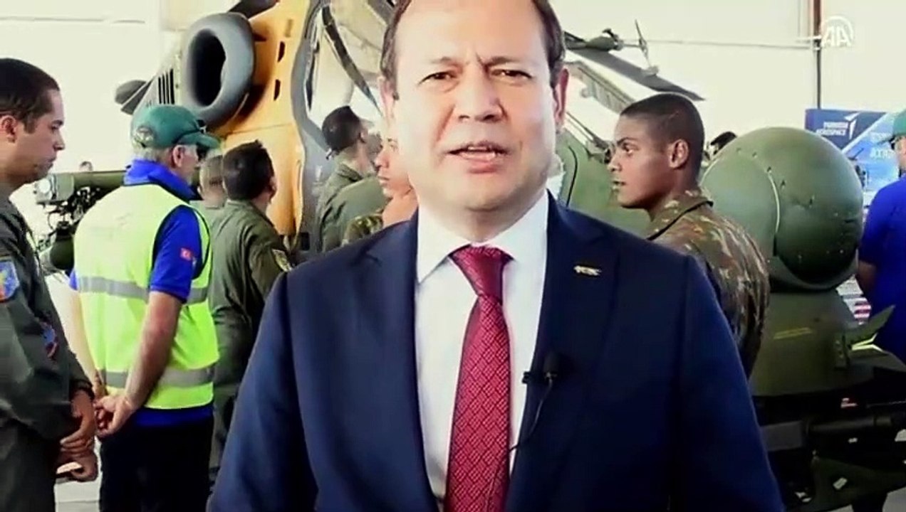 Yerli helikopter ATAK Brezilya'da şov yaptı! Hayran kaldılar