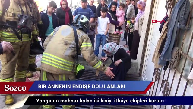 Bir annenin endişe dolu anları