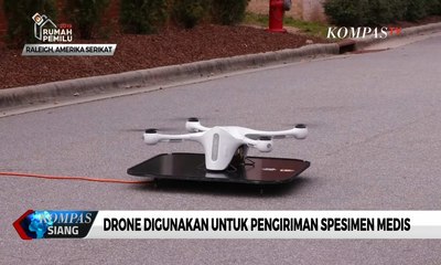 Teknologi Makin Canggih, Sekarang Bisa Kirim Obat dan Sampel Darah Pakai "Drone"